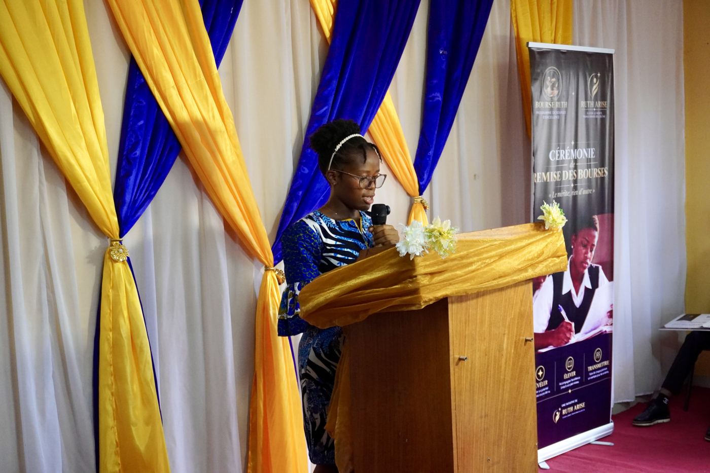 Discours de Wakem Ornela, major de la promotion